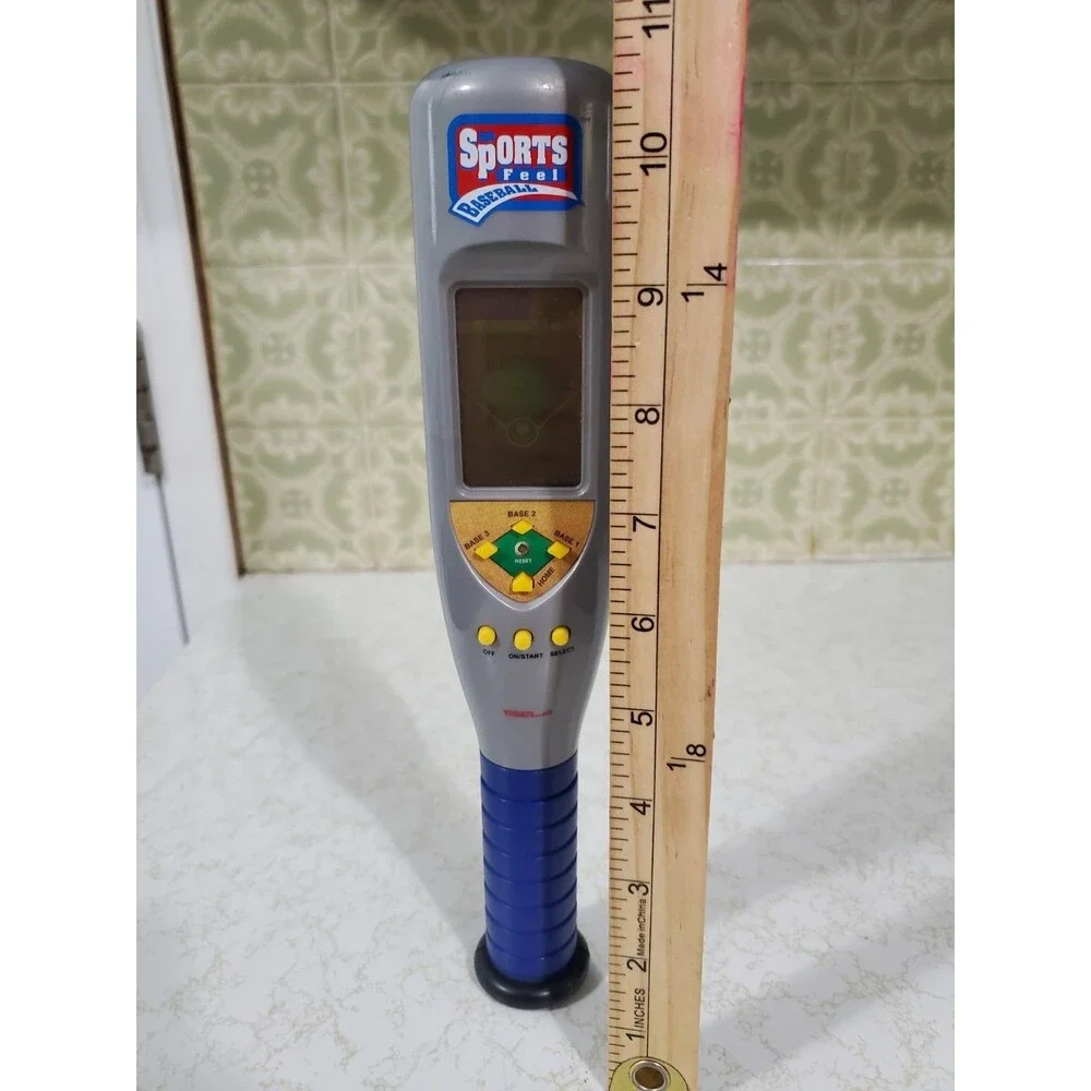 1998 Tiger Electronics Sports Feel Baseball Electronic Handheld LCD Game *Works*